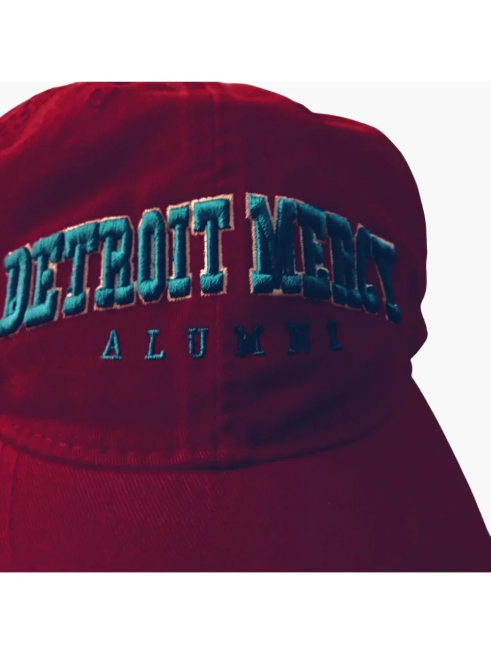 Detroit Mercy Alumni Hat Embroidered Cotton Casual Cap Adjustable Strapback